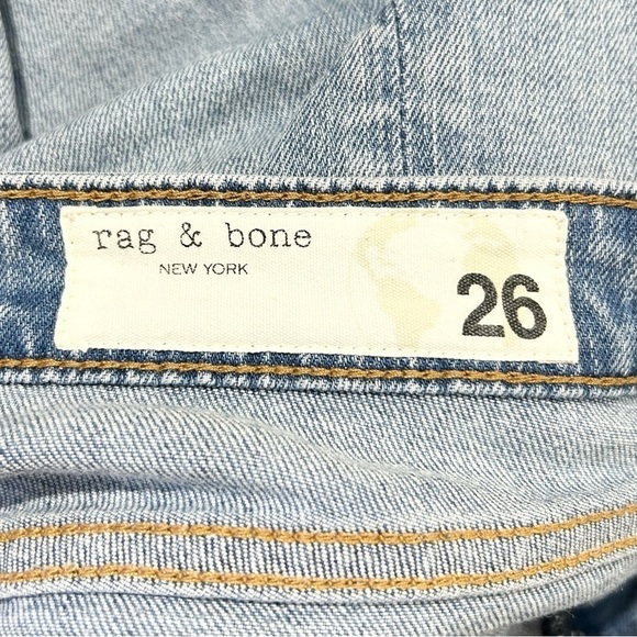 Rag & Bone Nina High-Rise Comfort Stretch Cigarette Jean in Lou 26 - Picture 10 of 11